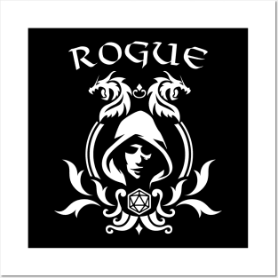 Dnd Rogue Class Symbol Print Posters and Art